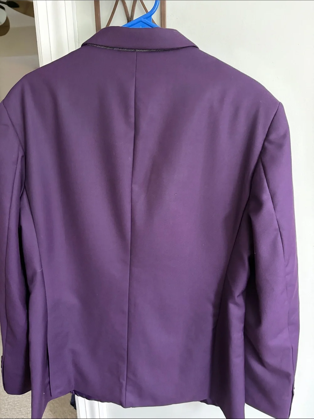 New Men's Purple Blazer – Tailored Modern Fit medium /38R Clemson